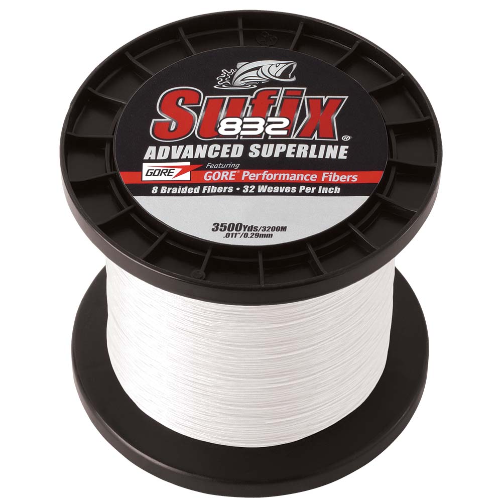 Sufix 832 Advanced Superline Braid 30lb Ghost 3500 yds