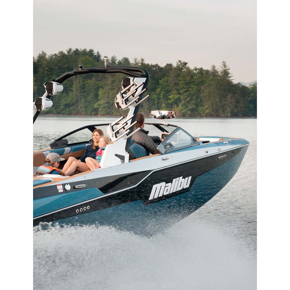 PTM Watersports VR140 Elite Mirror Cover Combo Titanium Grey