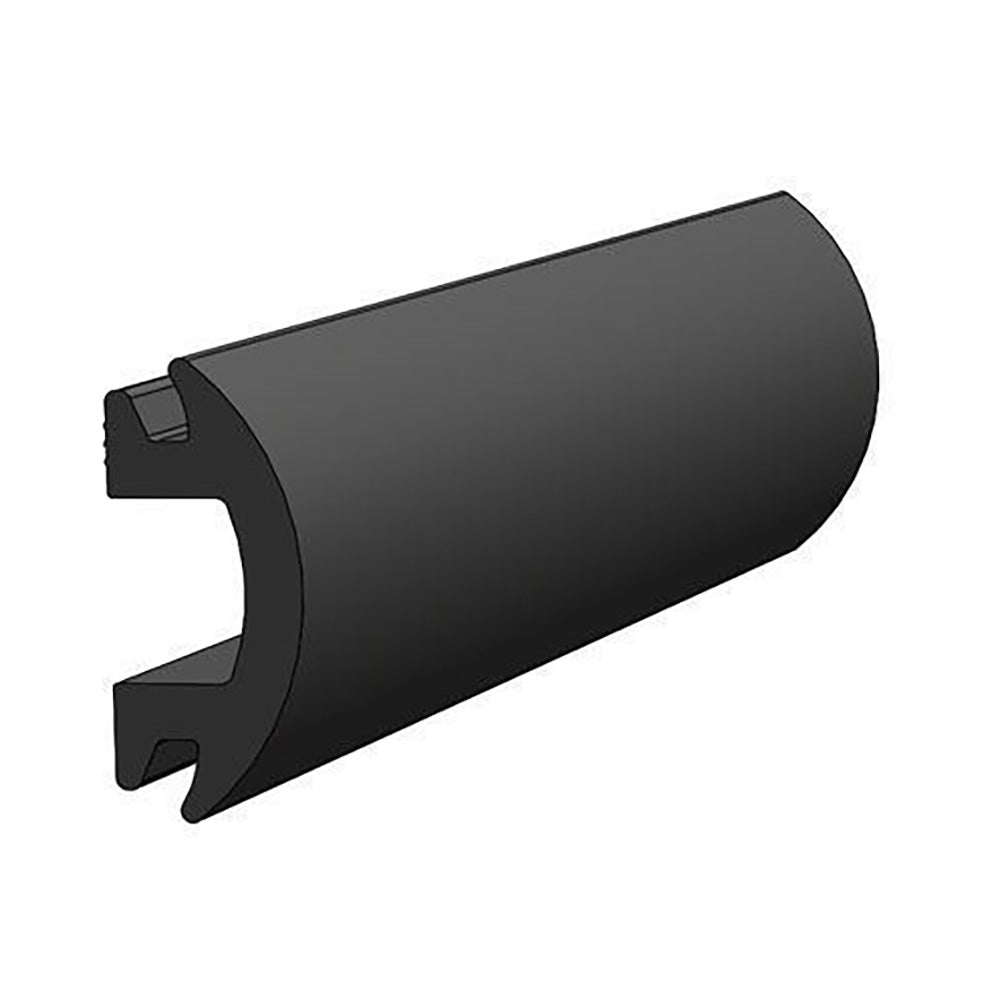 TACO 70 Flexible Black Rub Rail Insert 1316 x 12