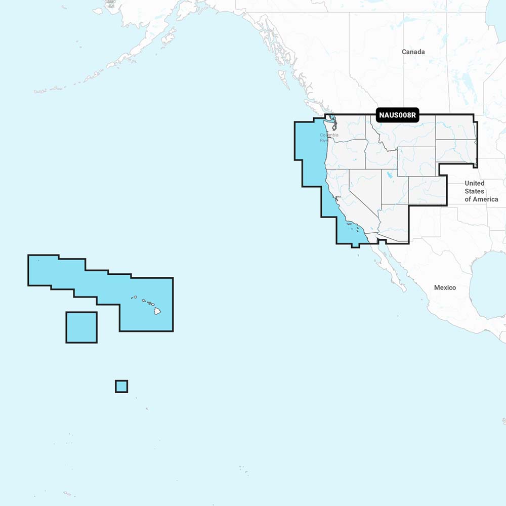 Navionics NAUS008R US West Navionics