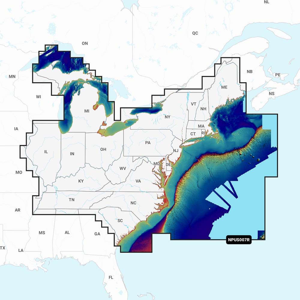 Navionics Platinum NPUS007R US East