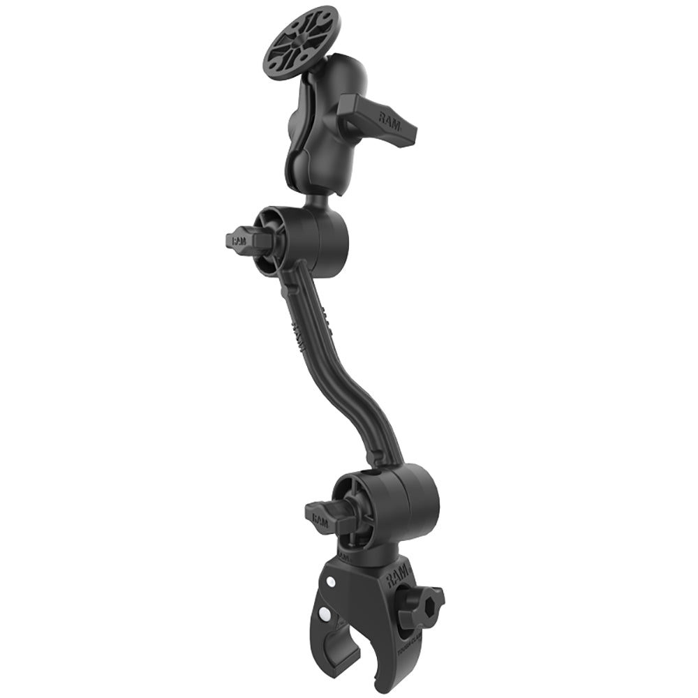 RAM Mount RAM ToughClaw wRatchet Extension Arm Double Ball Mount