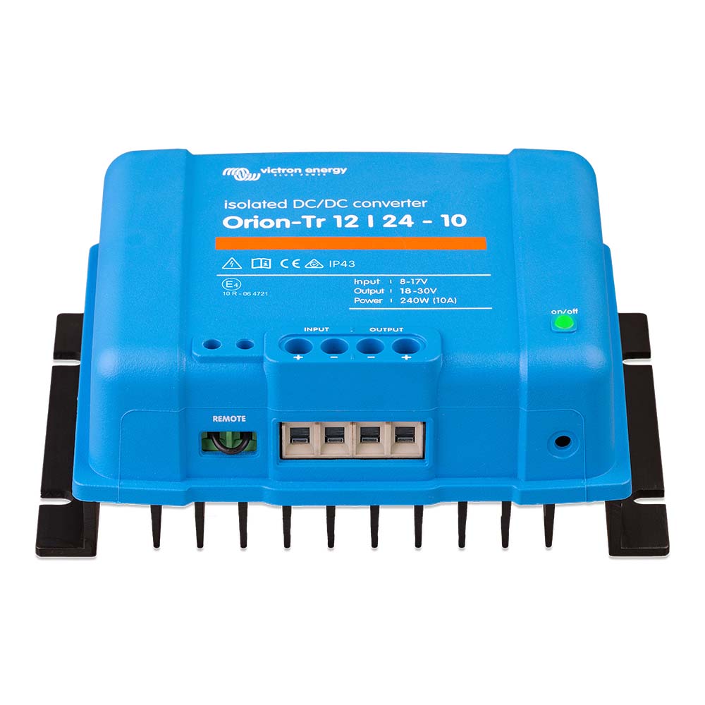Victron OrionTR DCDC Converter 12 VDC TO 24 VDC 10A Isolated