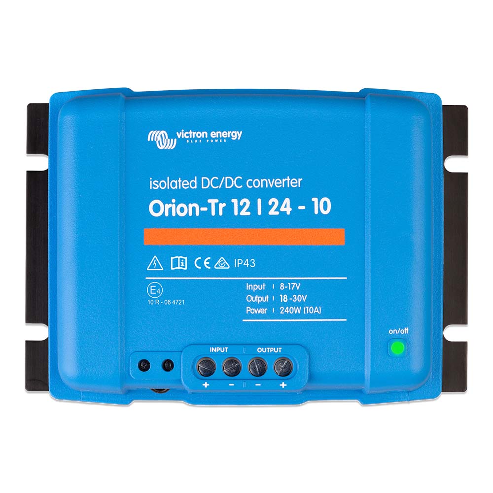 Victron OrionTR DCDC Converter 12 VDC TO 24 VDC 10A Isolated