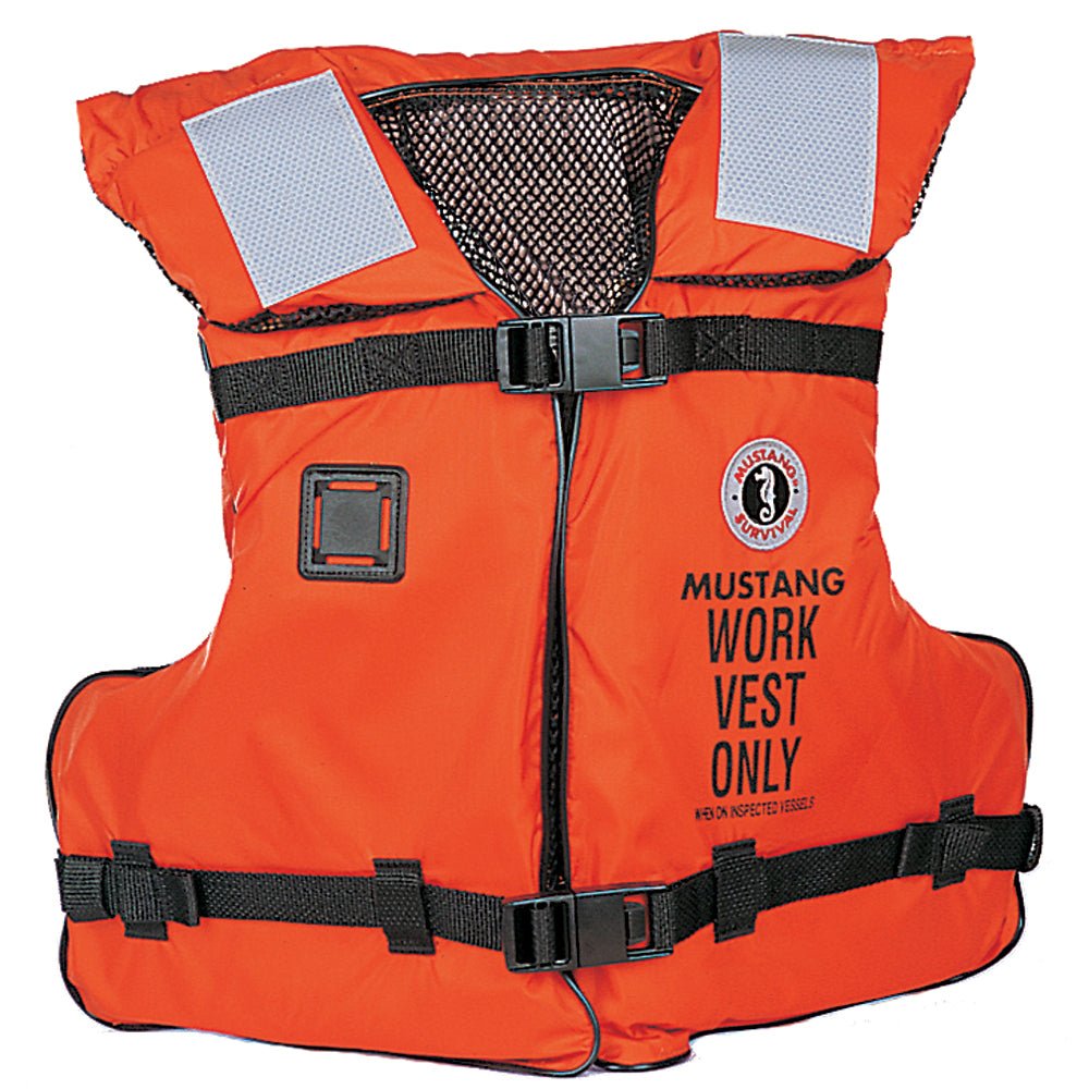 Mustang Type IIIV Work Vest Orange Adult Universal