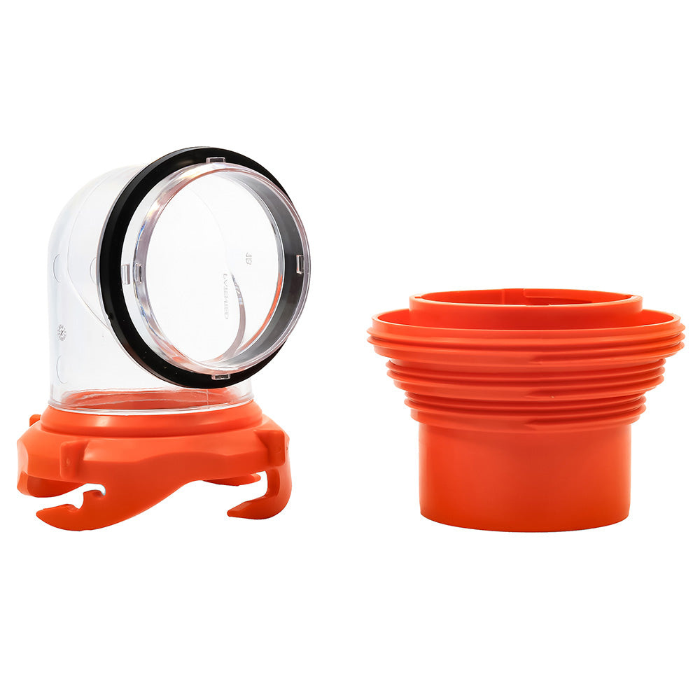 Camco RhinoFLEX Elbow 4 In 1 Adapter wSwivel Bayonet Fitting