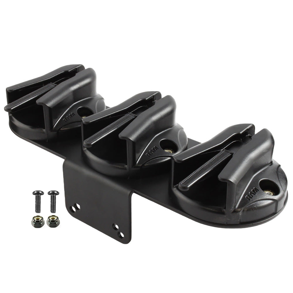 RAM Mount RAM Triple Microphone Clip w90Degree Bracket fRAM ToughBox