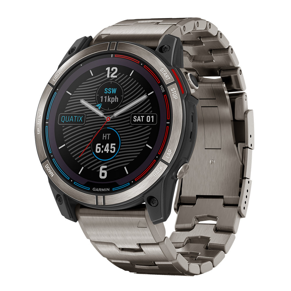 Garmin quatix 7 Solar Edition Marine GPS Smartwatch wSolar Charging