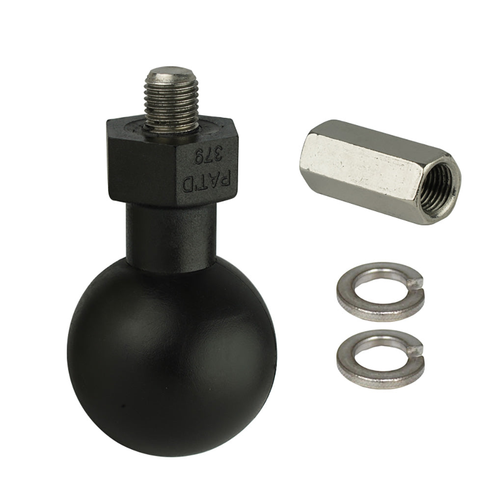 RAM Mount RAM ToughBall wCoupling Nut fWeBoost Antennas