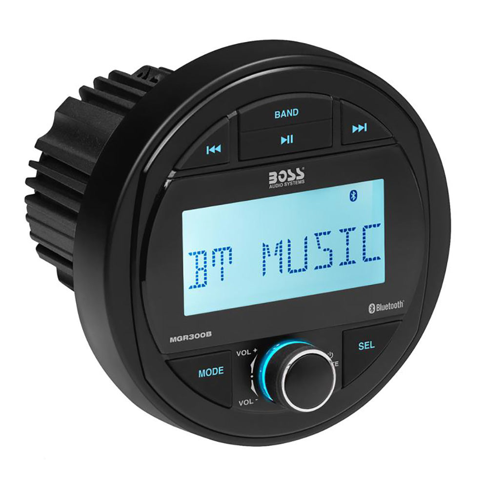 Boss Audio MGR300B Marine Stereo wAMFMBTUSB