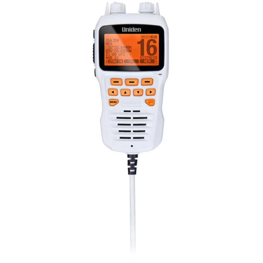 Uniden Remote Mic fUM725 VHF Radios White