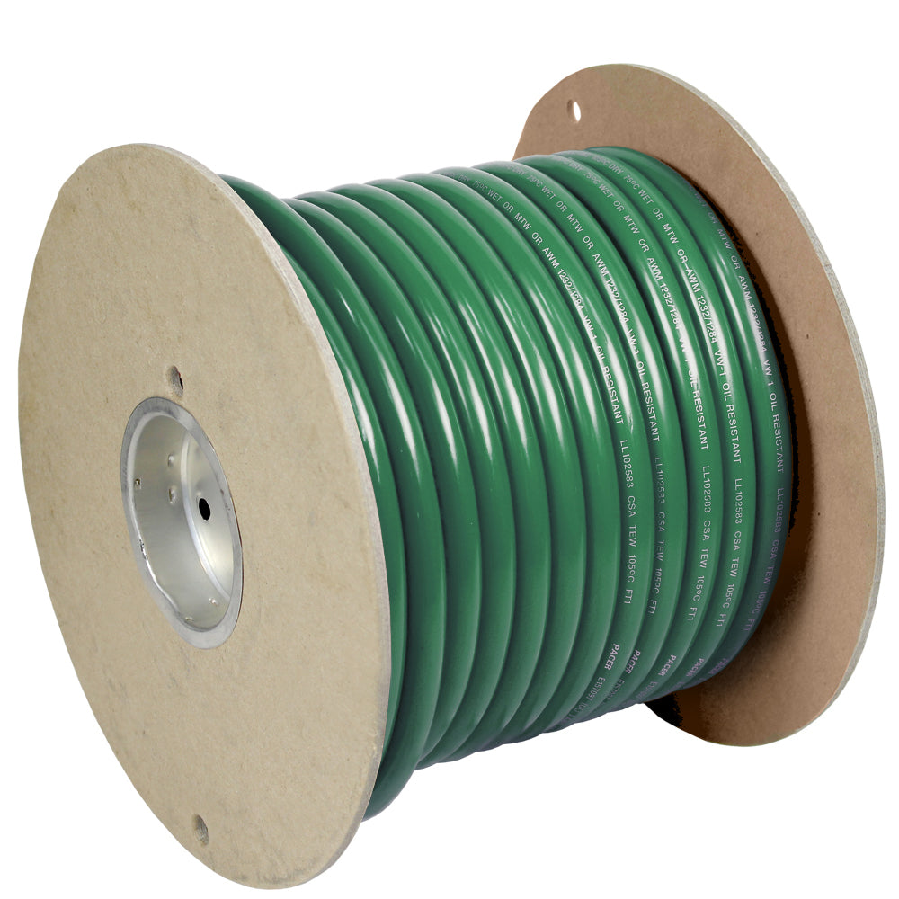Pacer Green 4 AWG Battery Cable 100