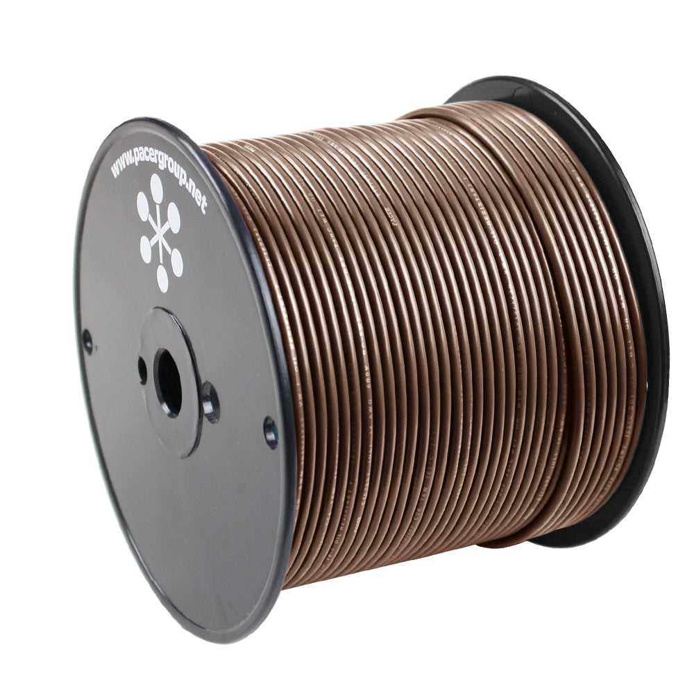 Pacer Brown 18 AWG Primary Wire 500