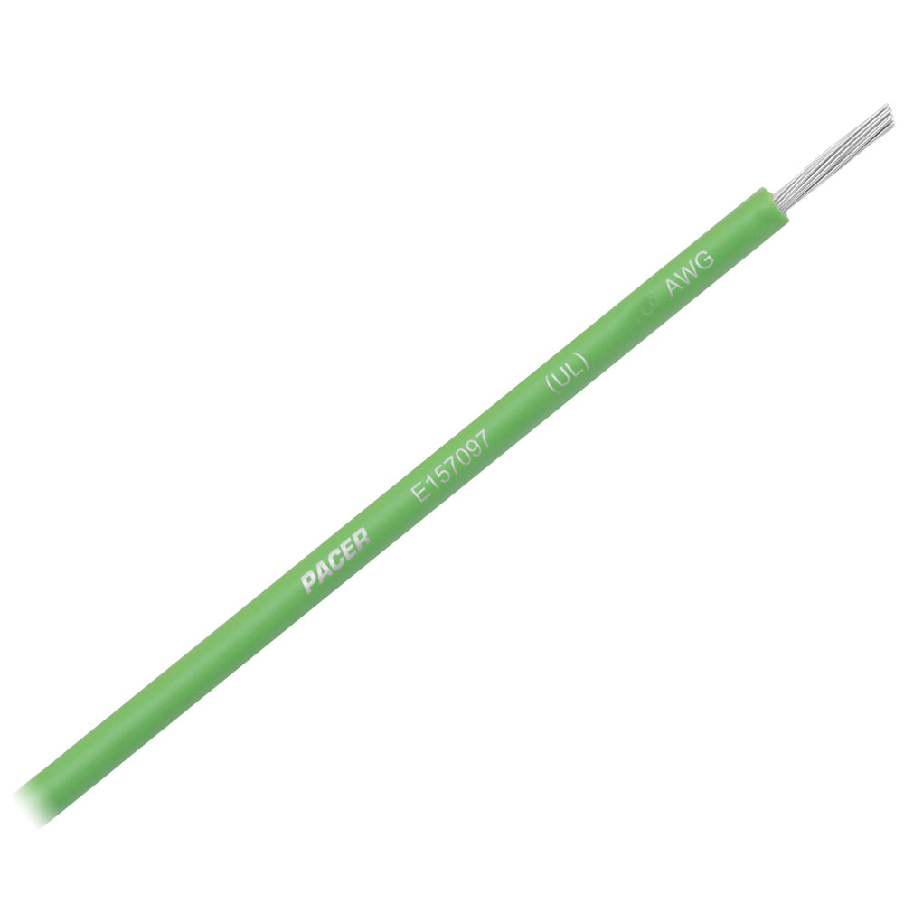 Pacer Light Green 16 AWG Primary Wire 25
