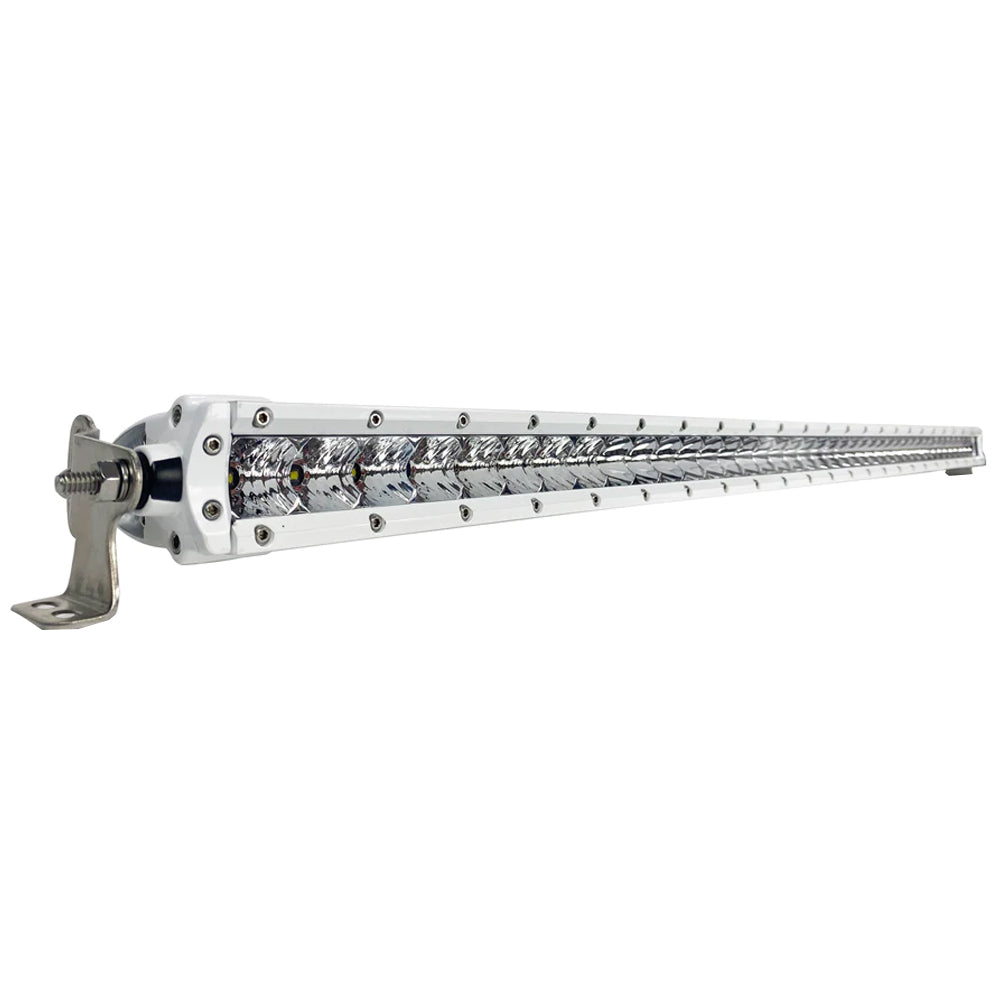 Black Oak Pro Series 30 Single Row 40 LED Light Bar Combo Optics White Housing