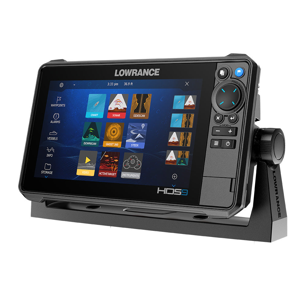 Lowrance HDS PRO 9 w Preloaded CMAP DISCOVER OnBoard Active Imaging HD Transducer