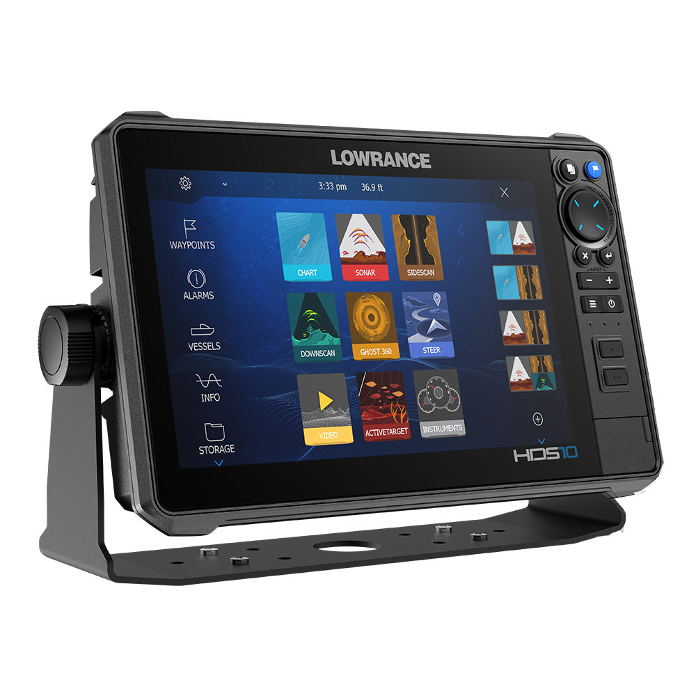 Lowrance HDS PRO 10 w Preloaded CMAP DISCOVER OnBoard Active Imaging HD Transducer