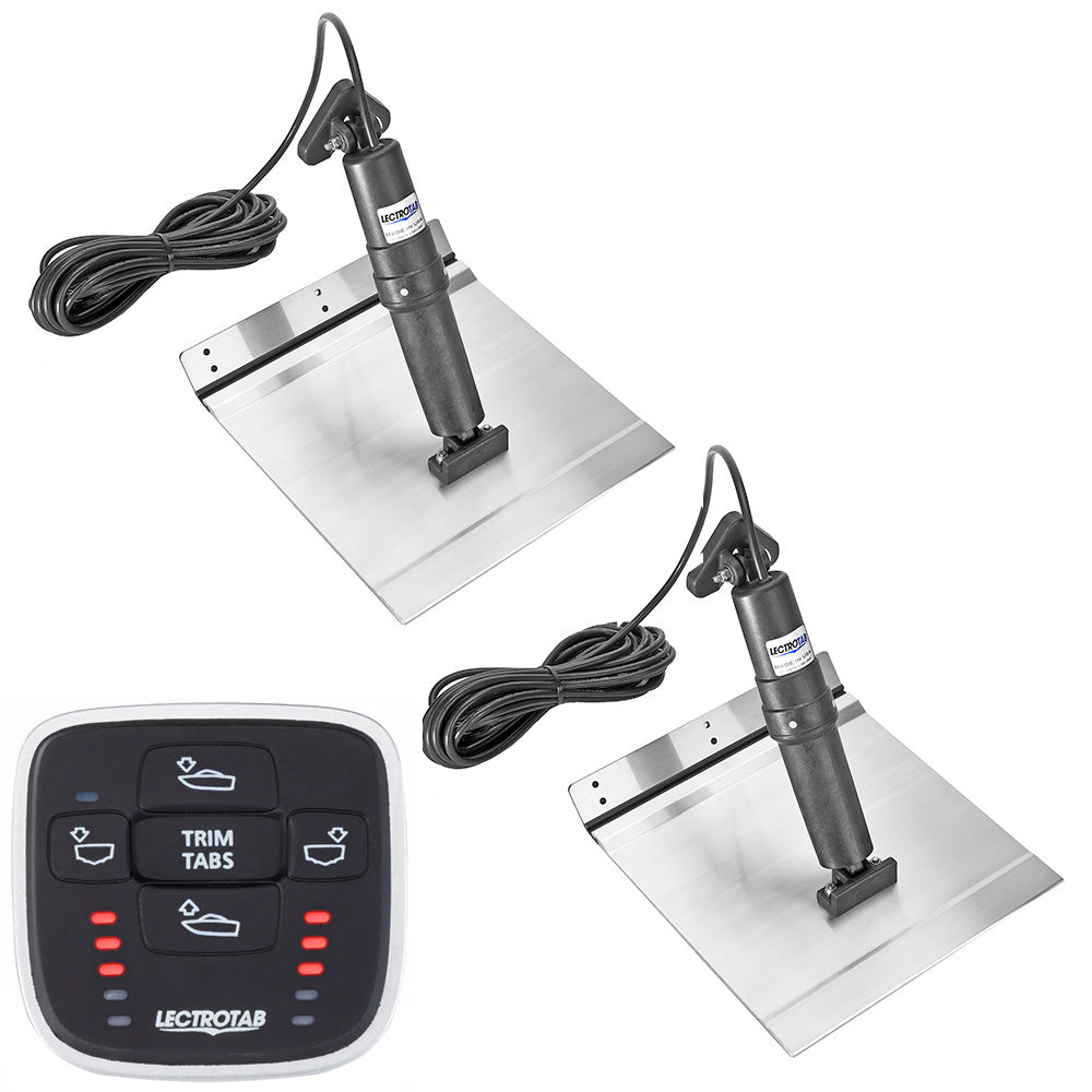 Lectrotab XKA Aluminum Alloy Trim Tab Kit wMLC1 Control 9 x 18