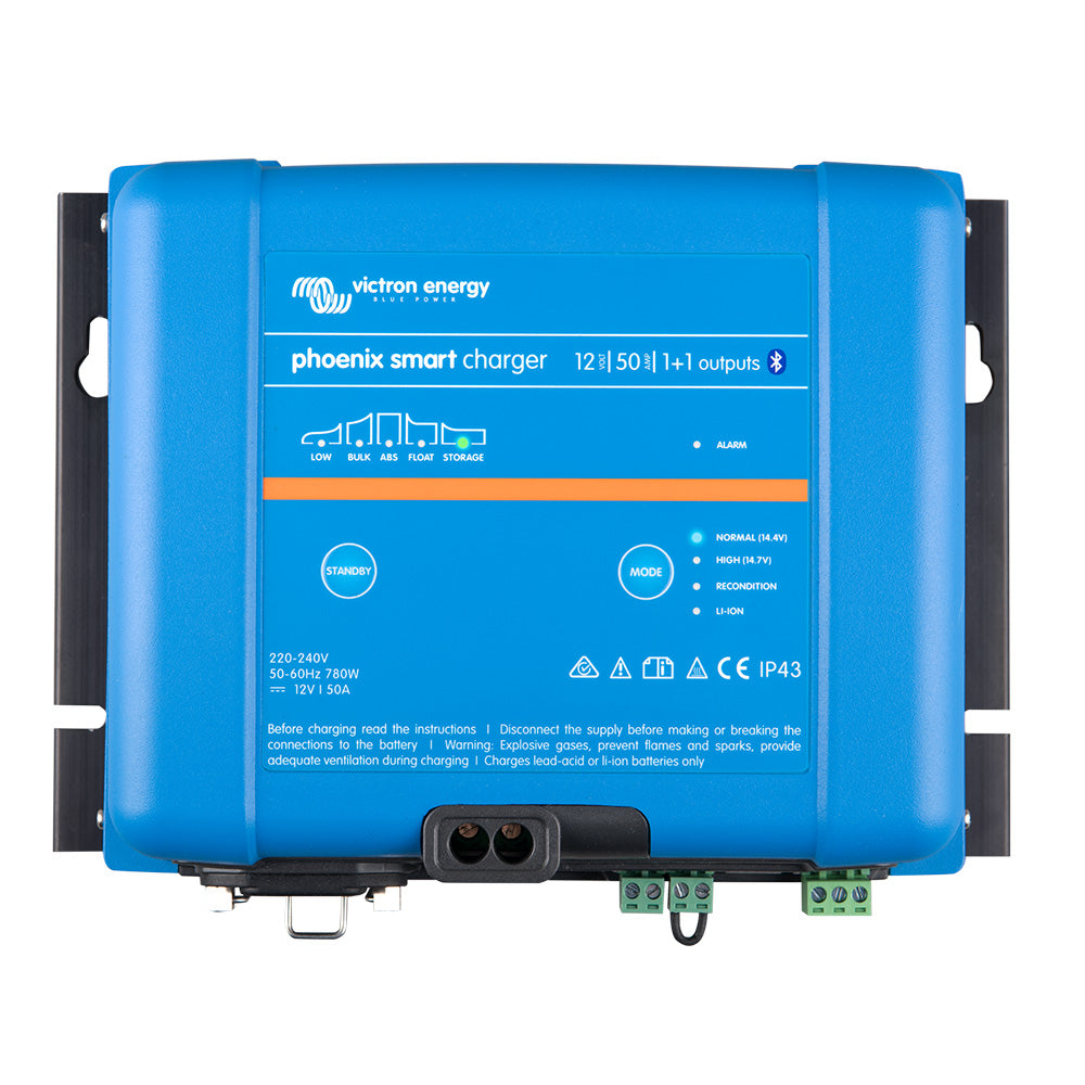 Victron Phoenix Smart IP43 Charger 1250 11 120240VAC Requires 515P Mains Cord