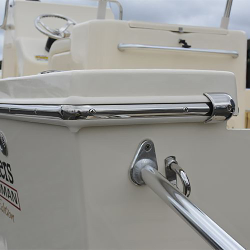 TACO Hollow Back 304 Stainless Steel Rub Rail Insert 34 x 6