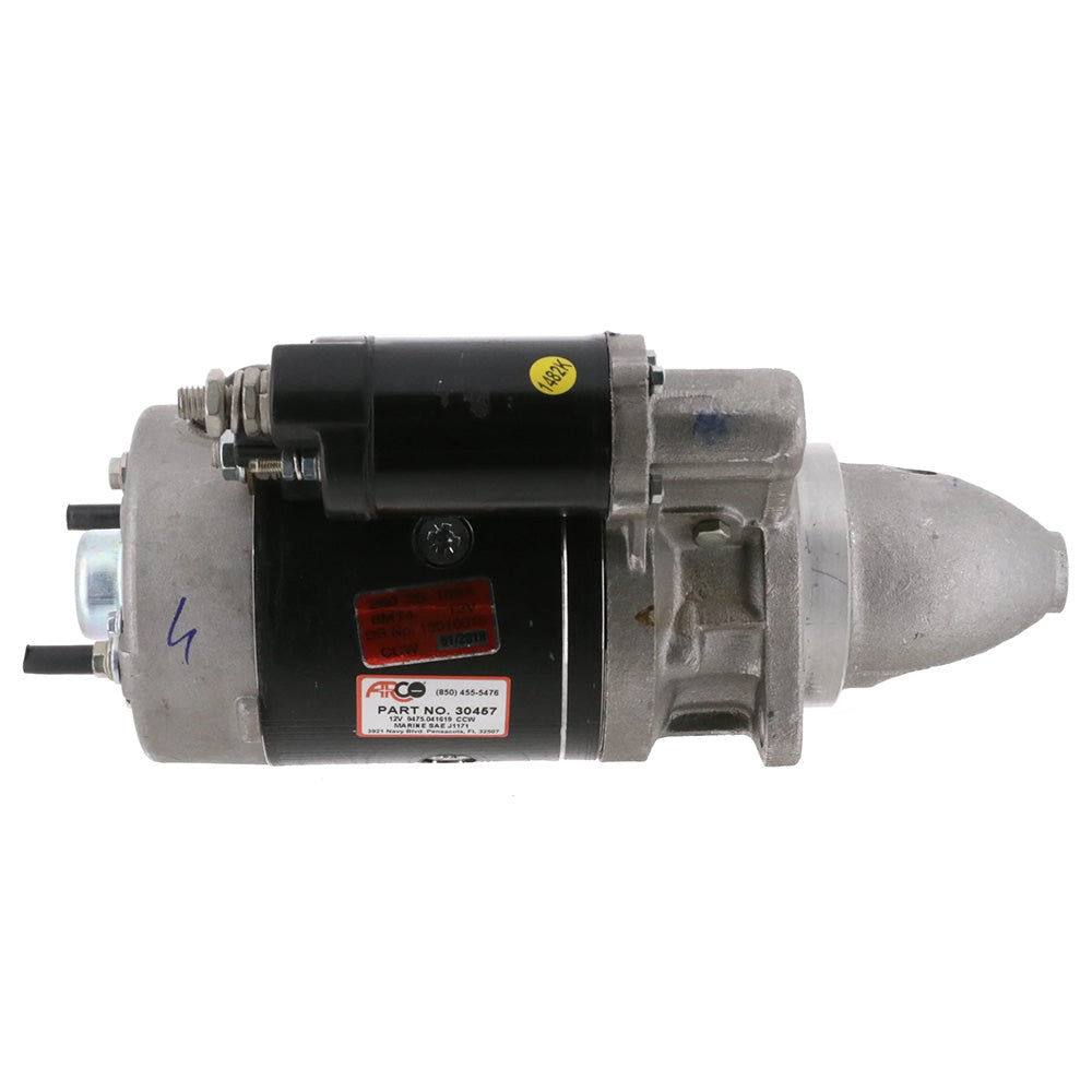 ARCO Marine Top Mount Inboard Starter Counter Clockwise Rotation