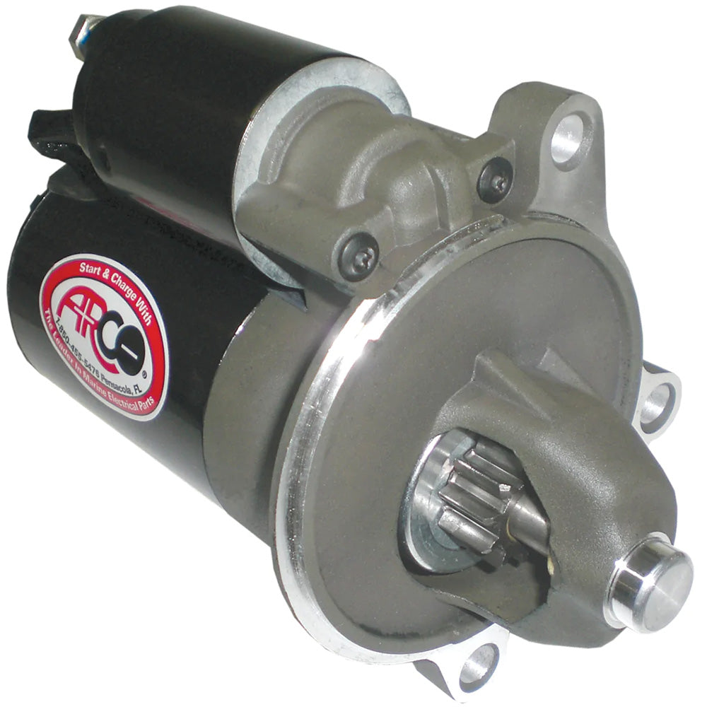 ARCO Marine HighPerformance Inboard Starter wGear Reduction Permanent Magnet Clockwise Rotation 23 Fords