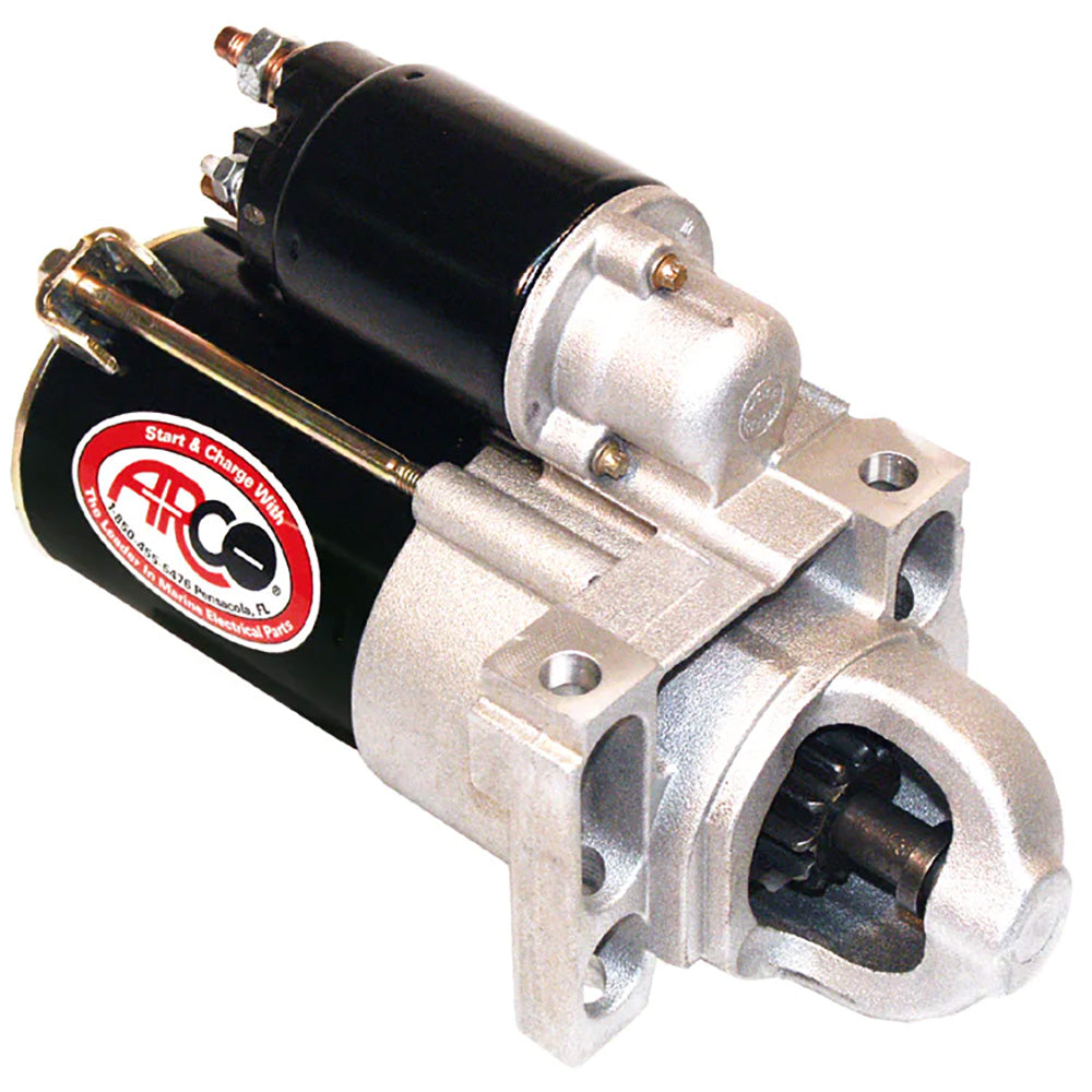 ARCO Marine Top Mount Inboard Starter wGear Reduction Counter Clockwise Rotation