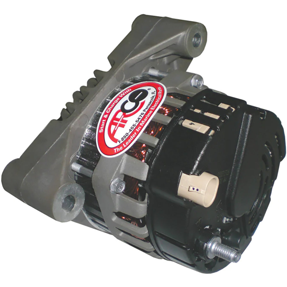 ARCO Marine Premium Replacement Inboard Alternator w55mm MultiGroove Pulley 12V 65A