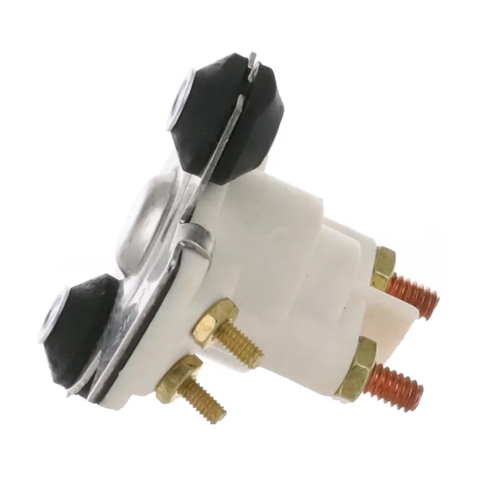 ARCO Marine Outboard Solenoid wFlat Isolated Base White Housing