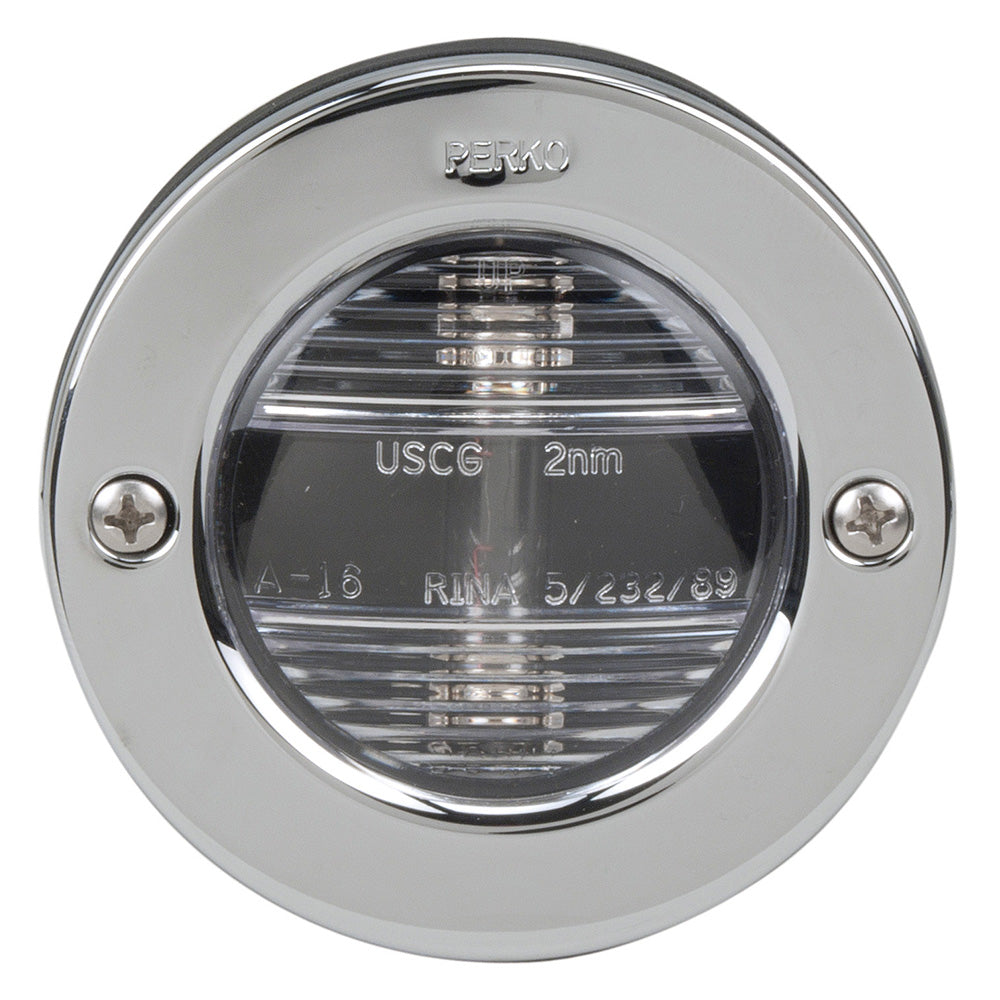 Perko Vertical Mount Stern Light 12VDC wSTS Bezel