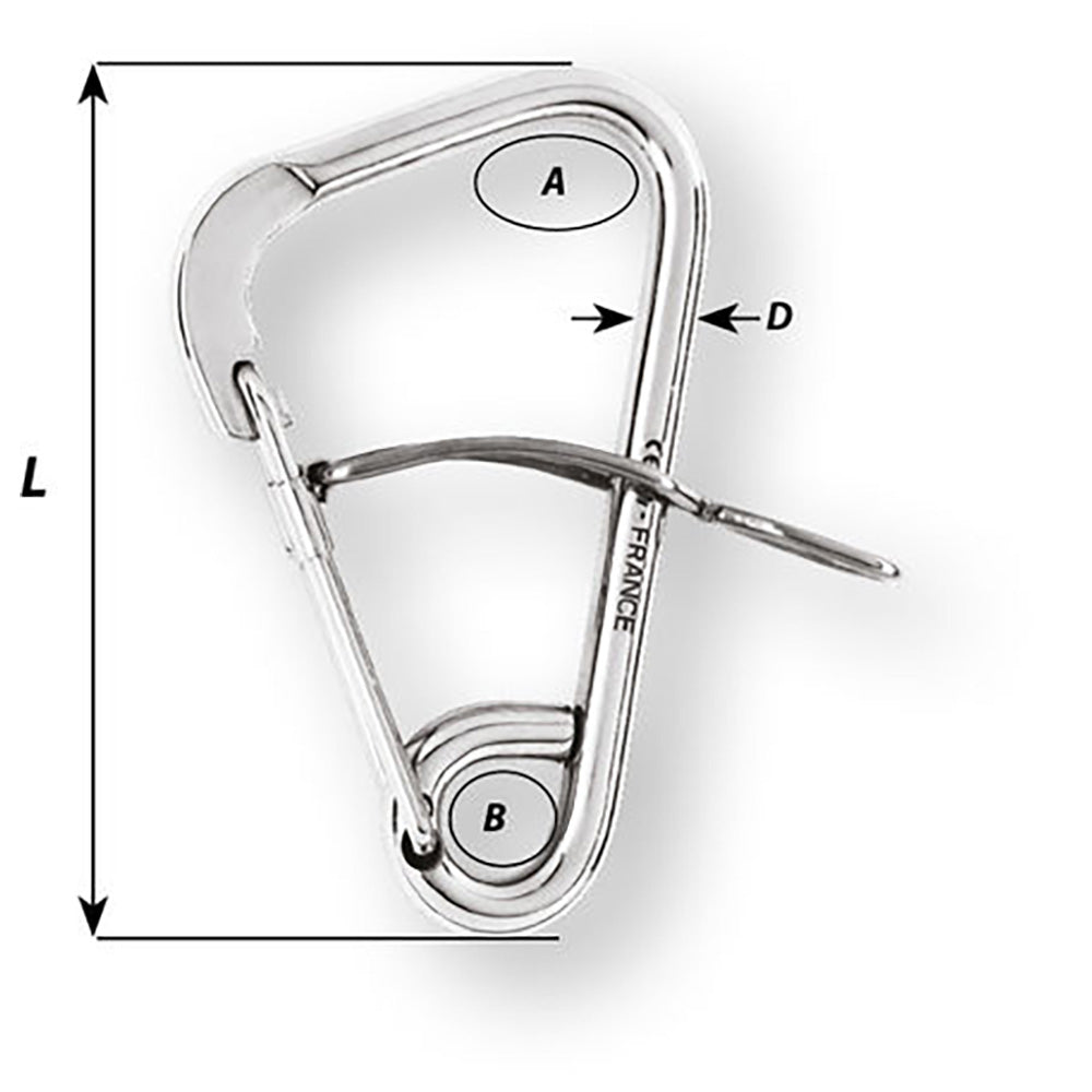Wichard Automatic Mooring Hook 170mm Length 61116