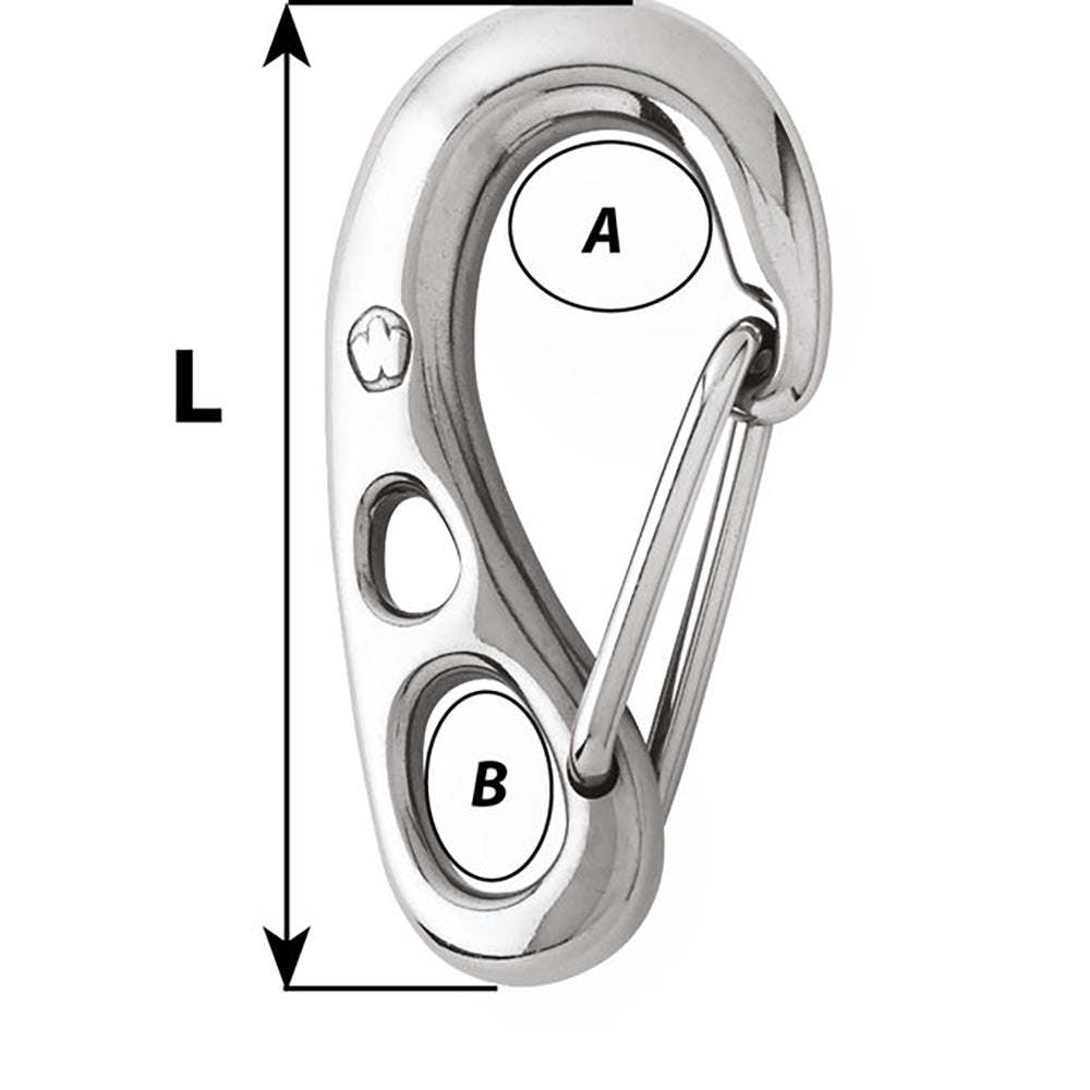 Wichard HR Safety Snap Hook 100mm Length 31516