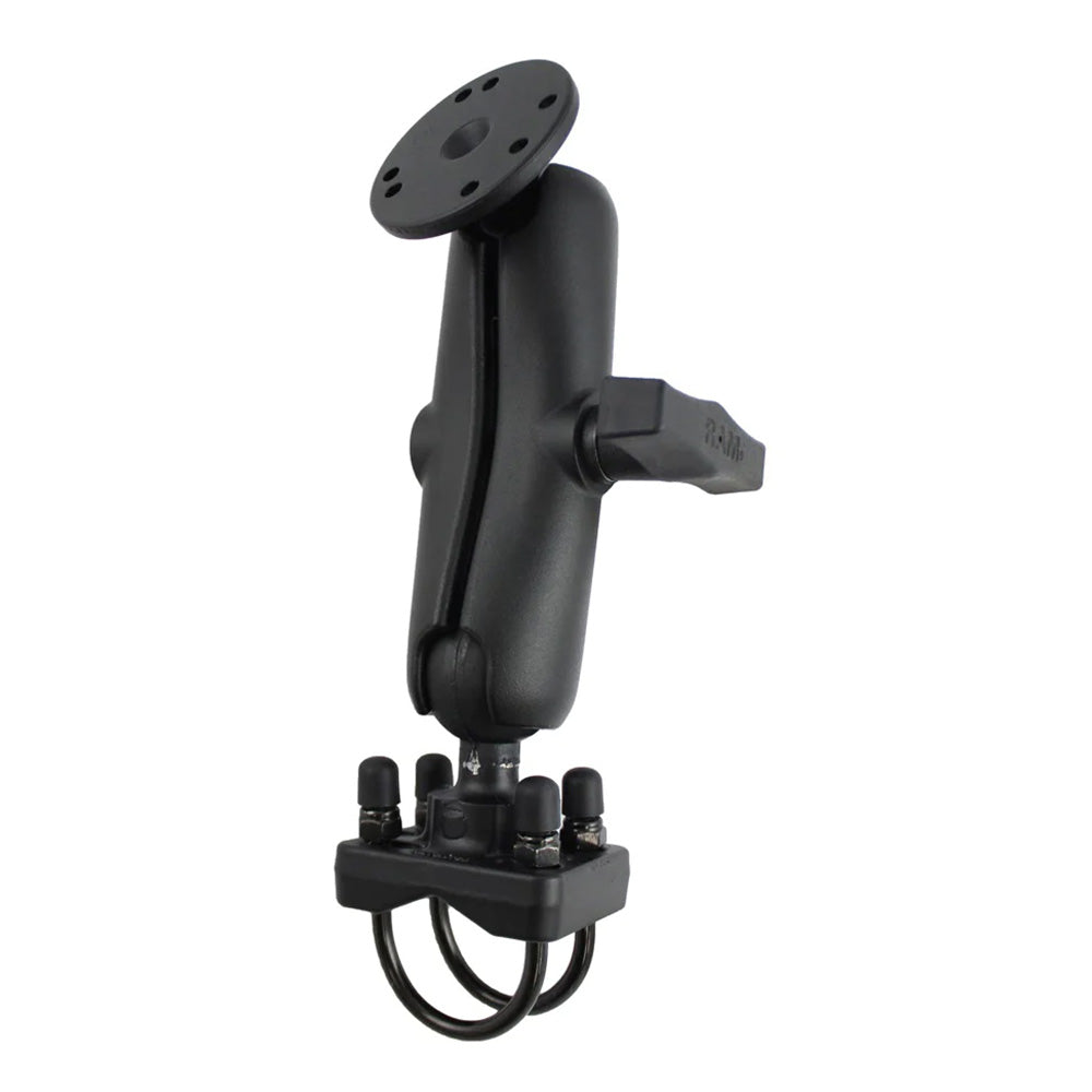 RAM Mount RAM Double UBolt Rail Mount fLarger Rails