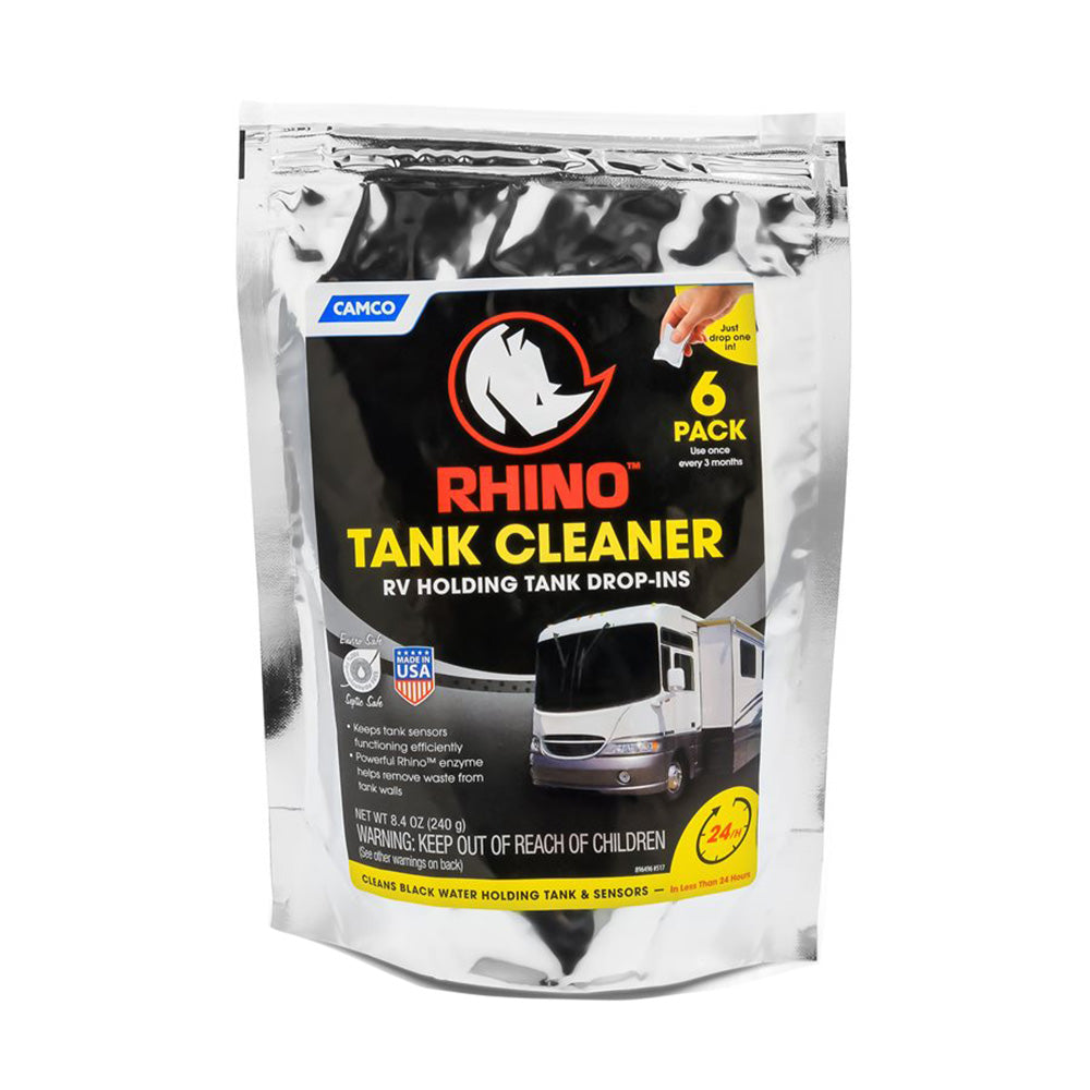 Camco Rhino Holding Tank Cleaner DropINs 6Pack