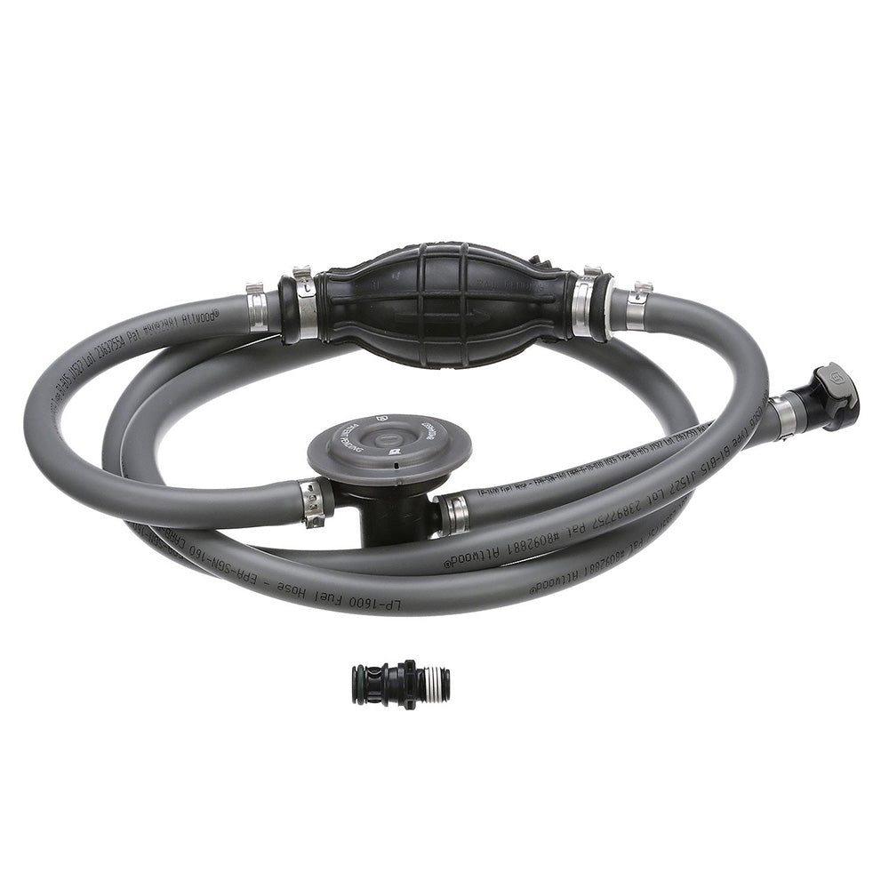 Attwood Mercury Fuel Line Kit 38 Dia x 6 Length wFuel Demand Valve