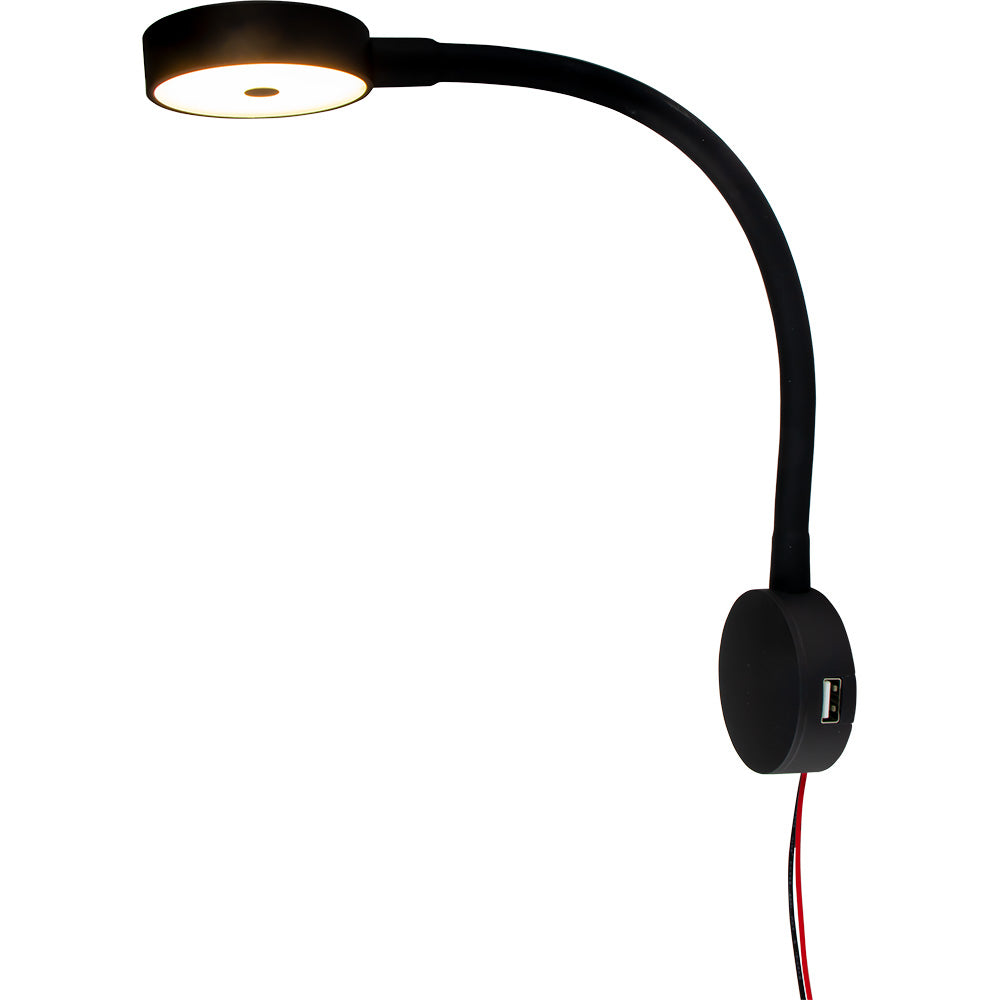 SeaDog LED Flex Neck DayNight Light wUSB Socket Red White Light