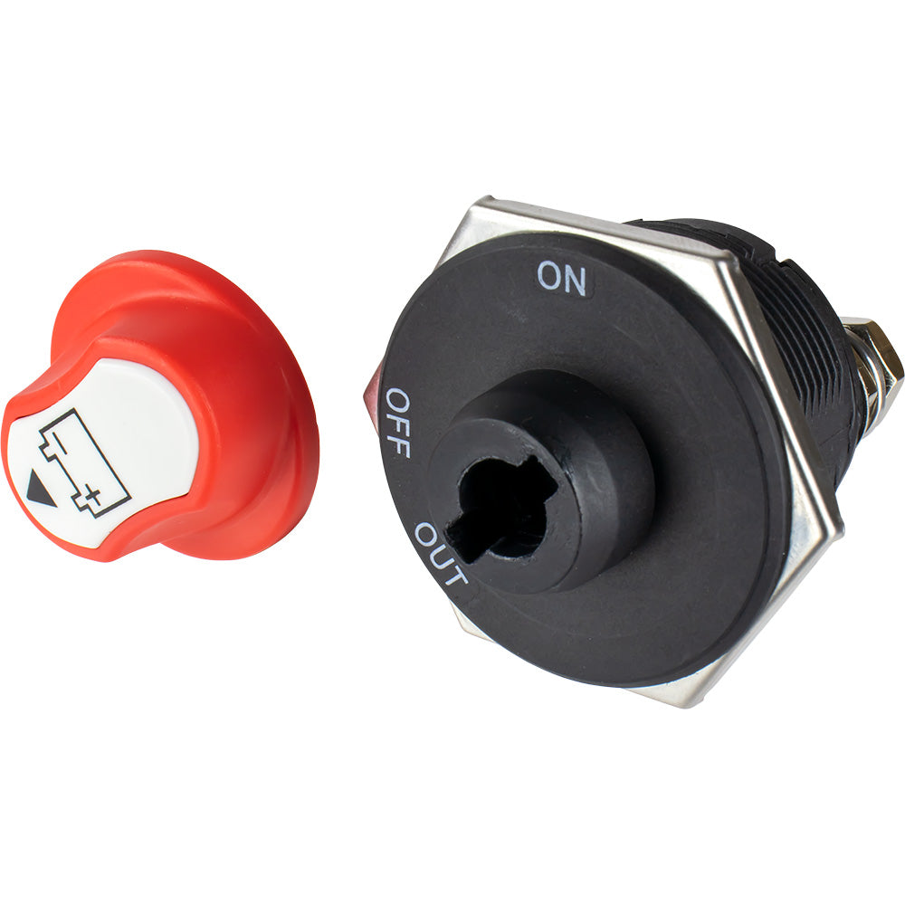 SeaDog Mini Battery Switch Key wRemovable Knob 32V 300A