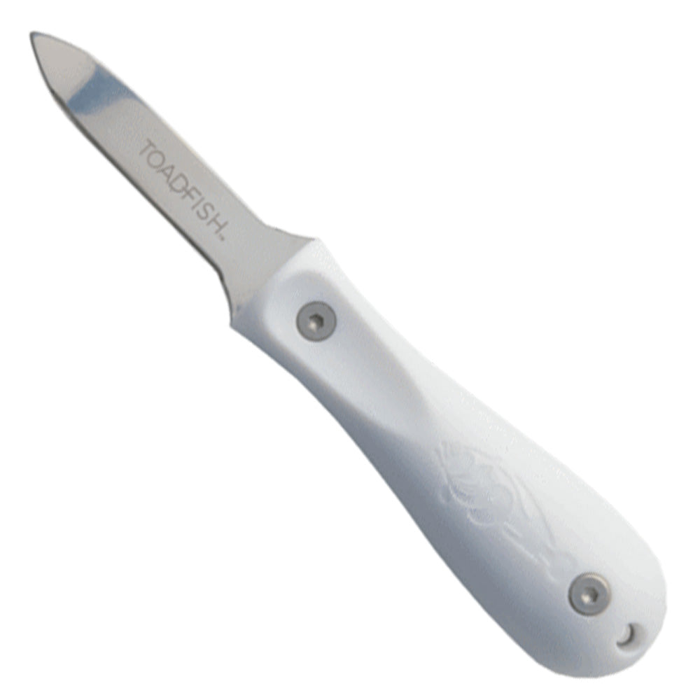 Toadfish Professional Edition Oyster Knife White