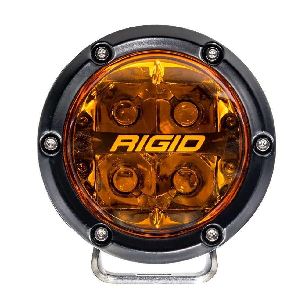 RIGID Industries 360 Series 4 Spot wAmber Pro Lens Pair