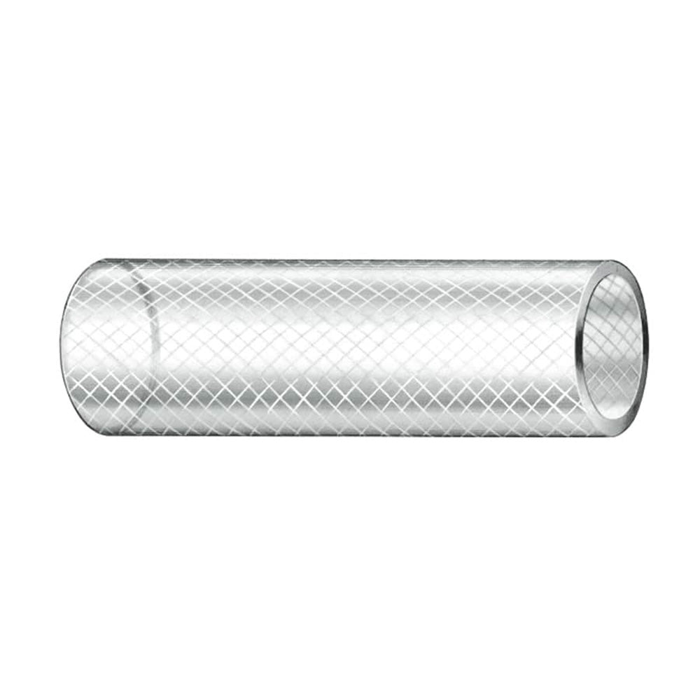 Trident Marine 1 x 50 Boxed Heavy Duty Reinforced PVC FDA Hose Drinking Water Safe Clear