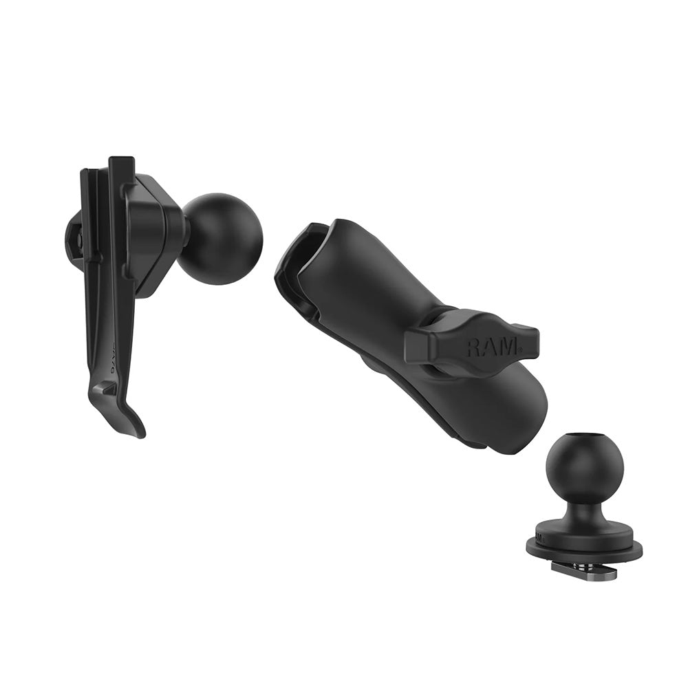 RAM Mount RAM Track Ball Double Ball Mount wGarmin Spine Clip Holder