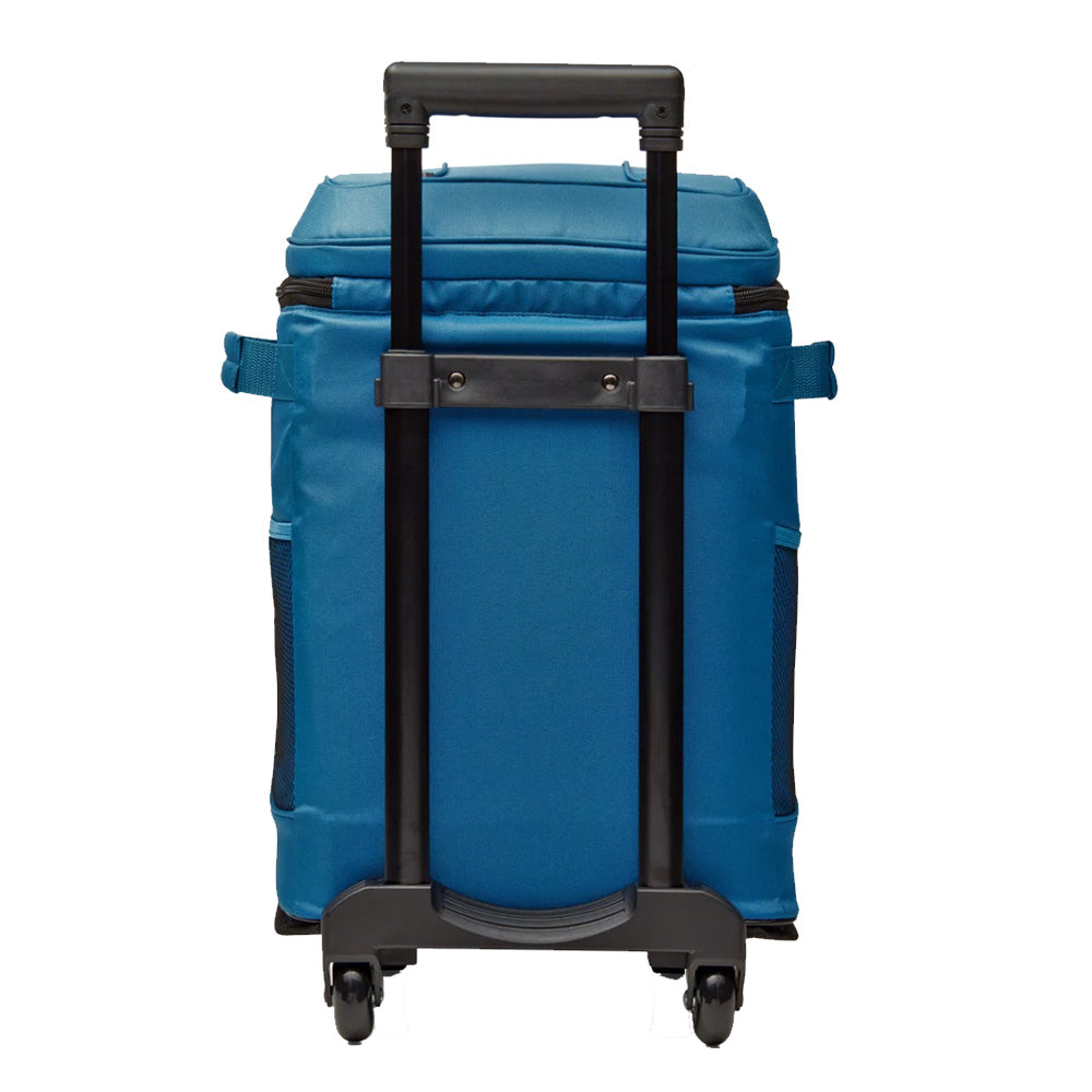 Coleman CHILLER 42Can SoftSided Portable Cooler wWheels Deep Ocean