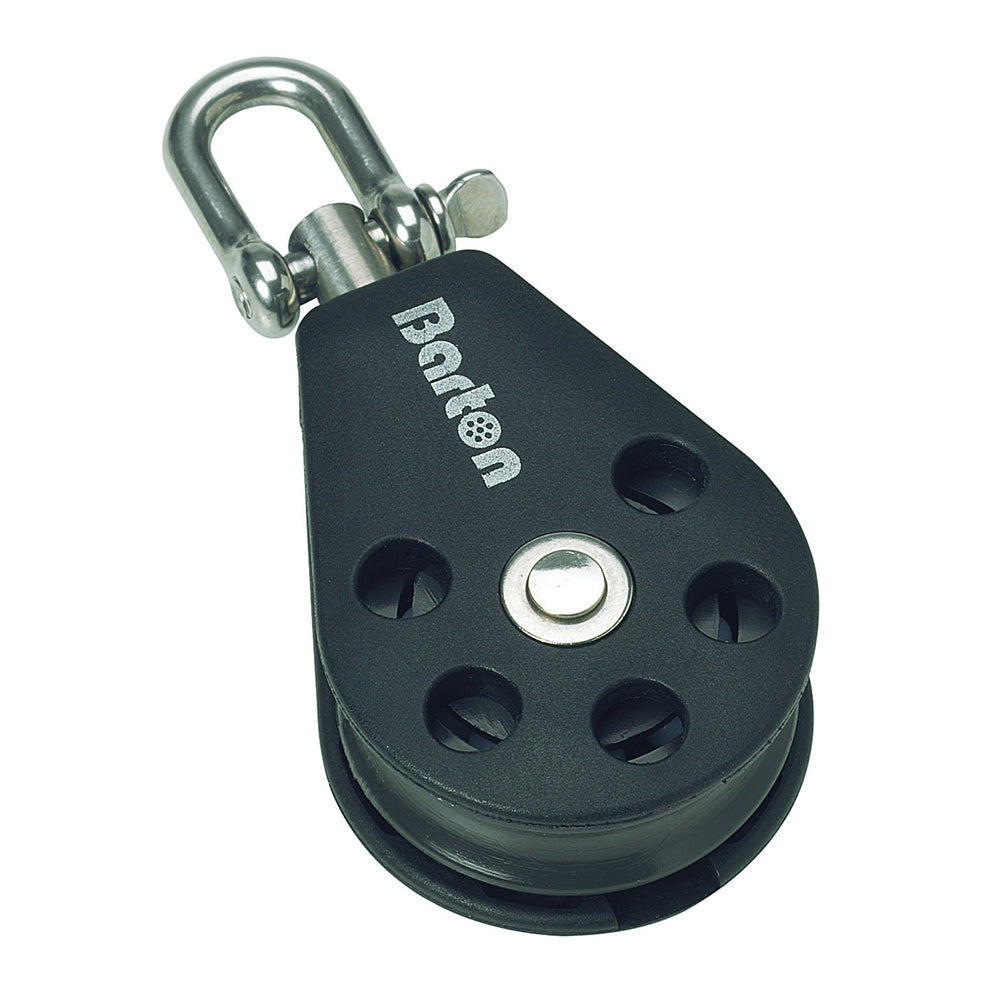 Barton Marine Size 1 Single Swivel Block wBecket