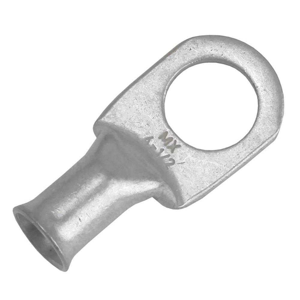 Pacer Tinned Lug 4 AWG 12 Stud Size 10 Pack