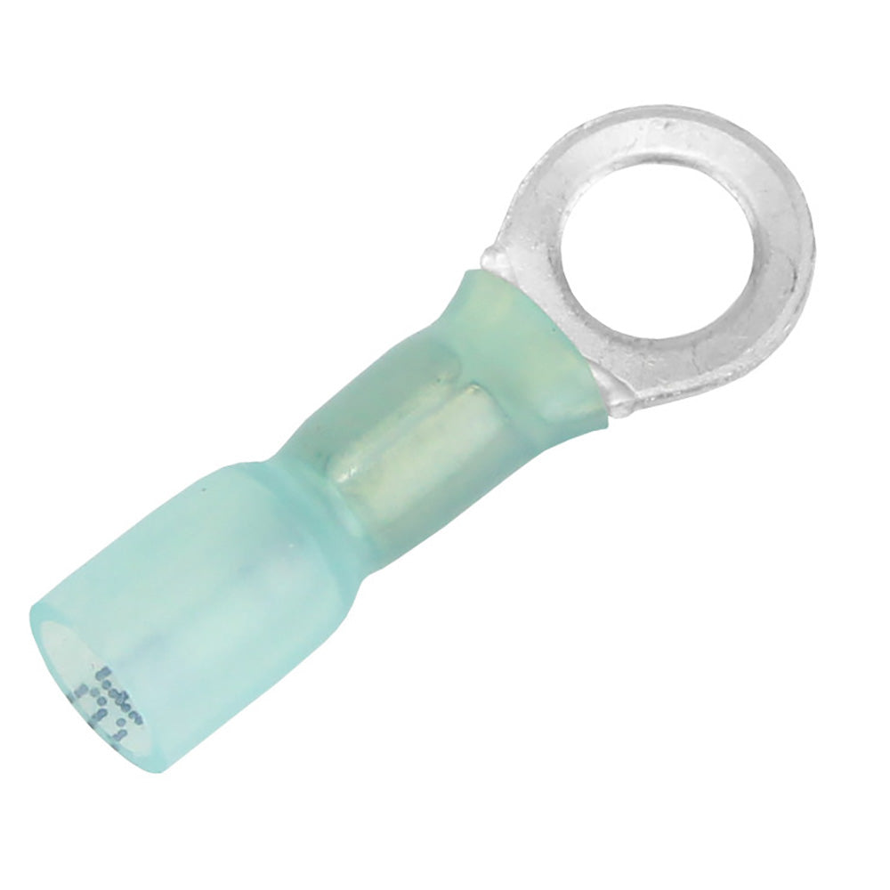 Pacer 1614 AWG Heat Shrink Ring Terminal 14 Stud Size 25 Pack