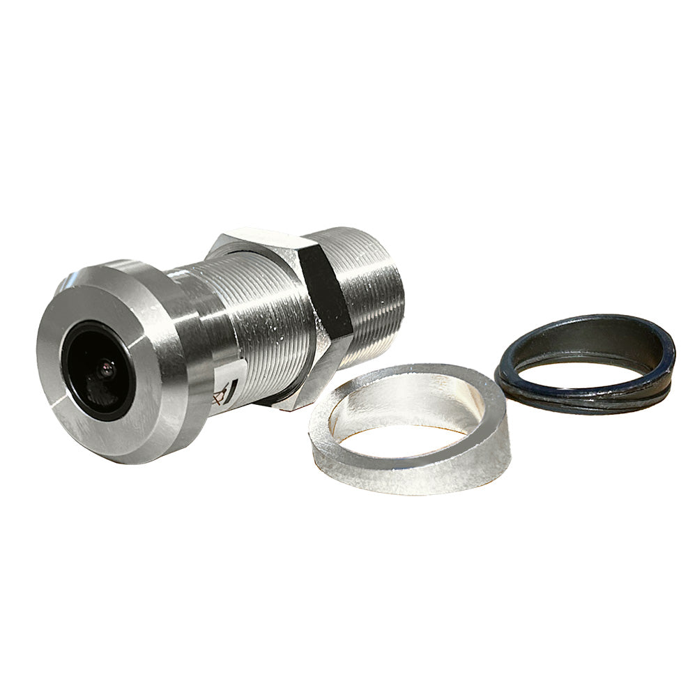 Iris Mini Flush Mount HiResolution ThroughHull Camera CVBS TVI CVI AHD