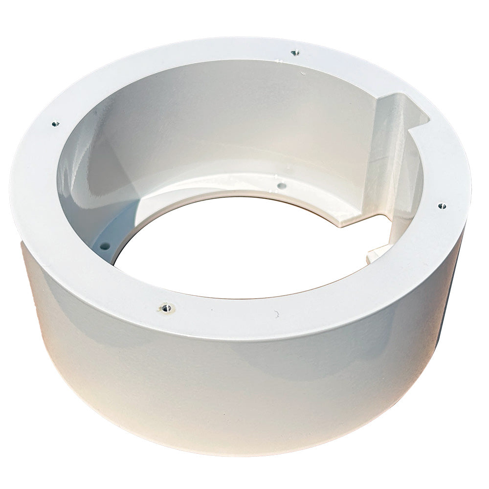 Iris Surface Mount Bracket fIRISx106 Series Cameras White Powder Coat Finish