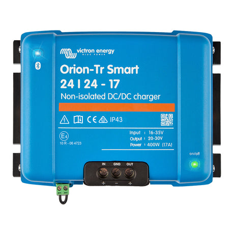 Victron OrionTR Smart 242417A 17A 400W NonIsolated DCDC Charger or Power Supply