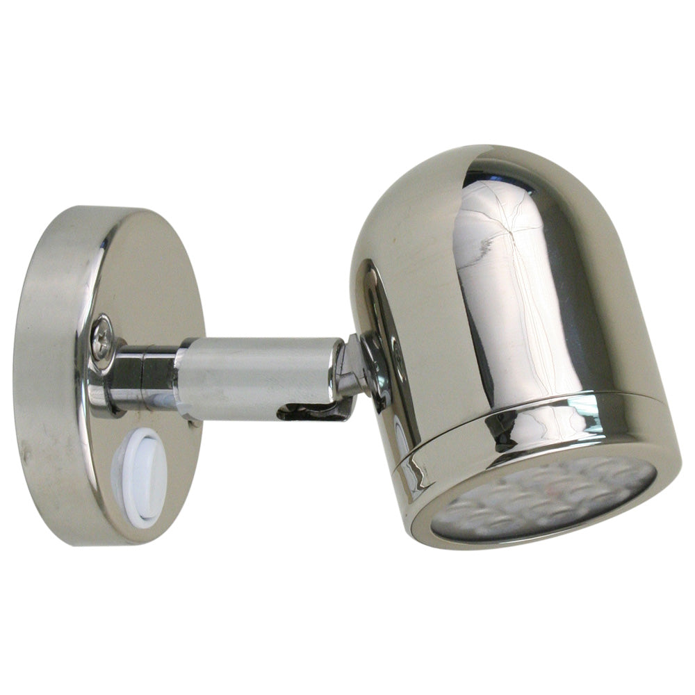 Scandvik LED 304 Stainless Steel LED Reading Light  830V