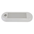 Scandvik 7 Oval Dome Light wSwitch  Dimming  1224V